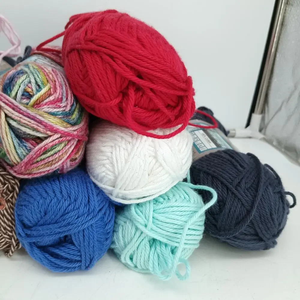 15X Hobby Lobby I Love This Cotton! 100% Cotton Worsted Yarn Lot Skeins